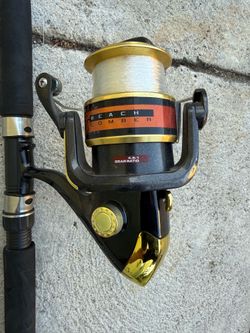 Beach Comber Spinning Finishing Rod & Reel