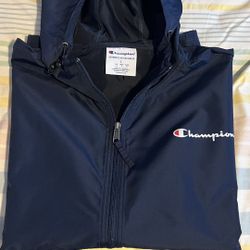 Men’s packable half-zip champian hoodie  jacket