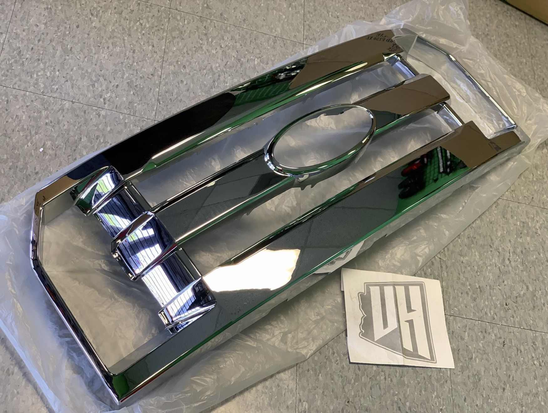 15 to 17 Ford F150 Chrome Grill Overlay Cover
