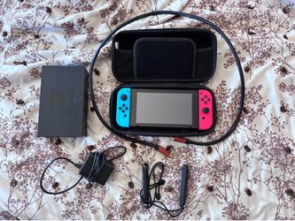 Nintendo Switch Console and accessories