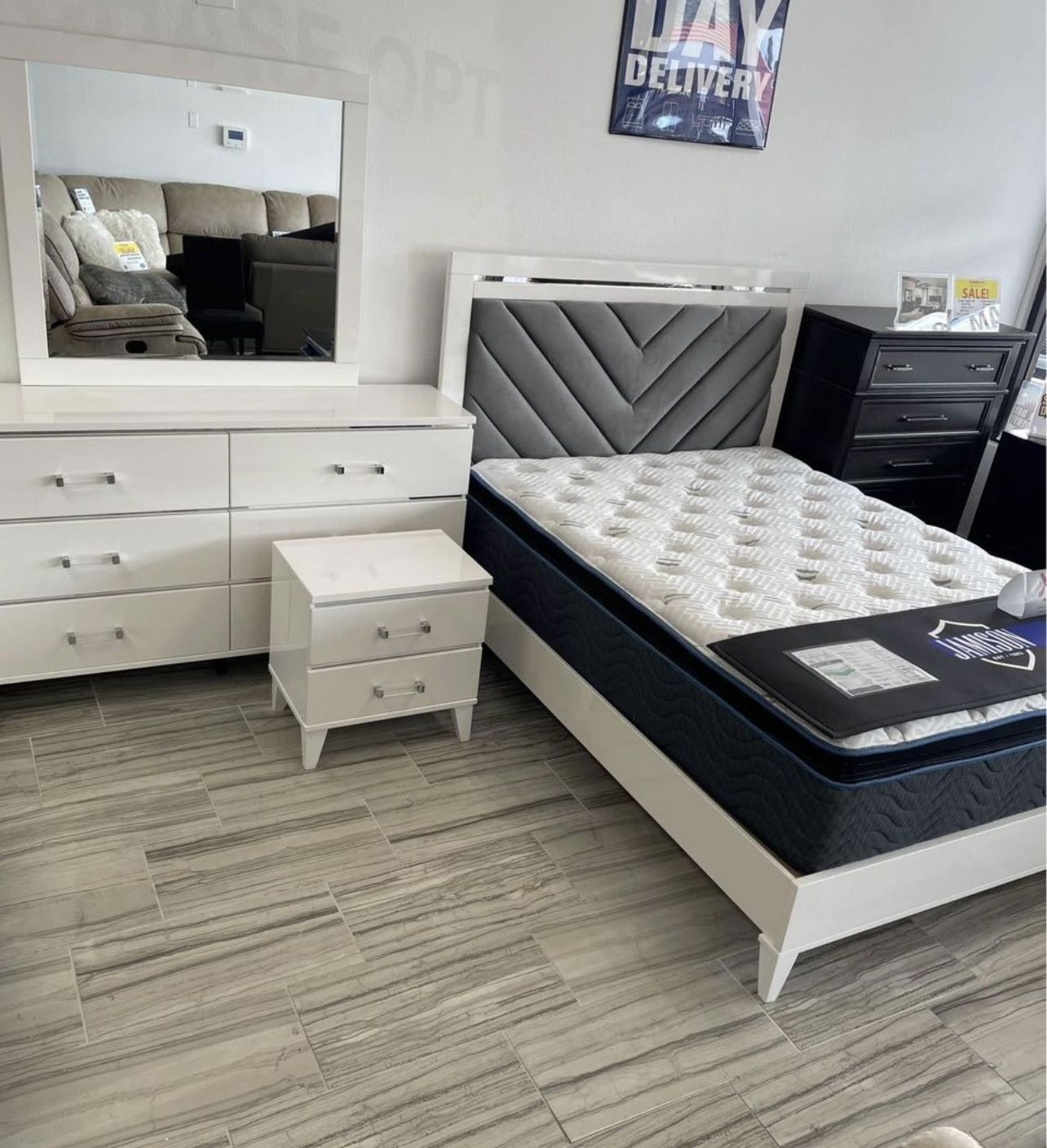 Colby Platform Bed Start At $999 With Easy Finance Options Available