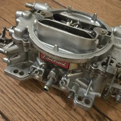 Edelbrock 1405 4 Barrel Carburator. REBUILT
