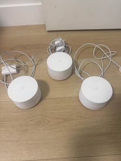 Google Wifi Mesh WiFi System – 3 Pack – AC1200