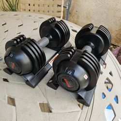 ALTLER 22 Lb adjustable dumbbells with trays