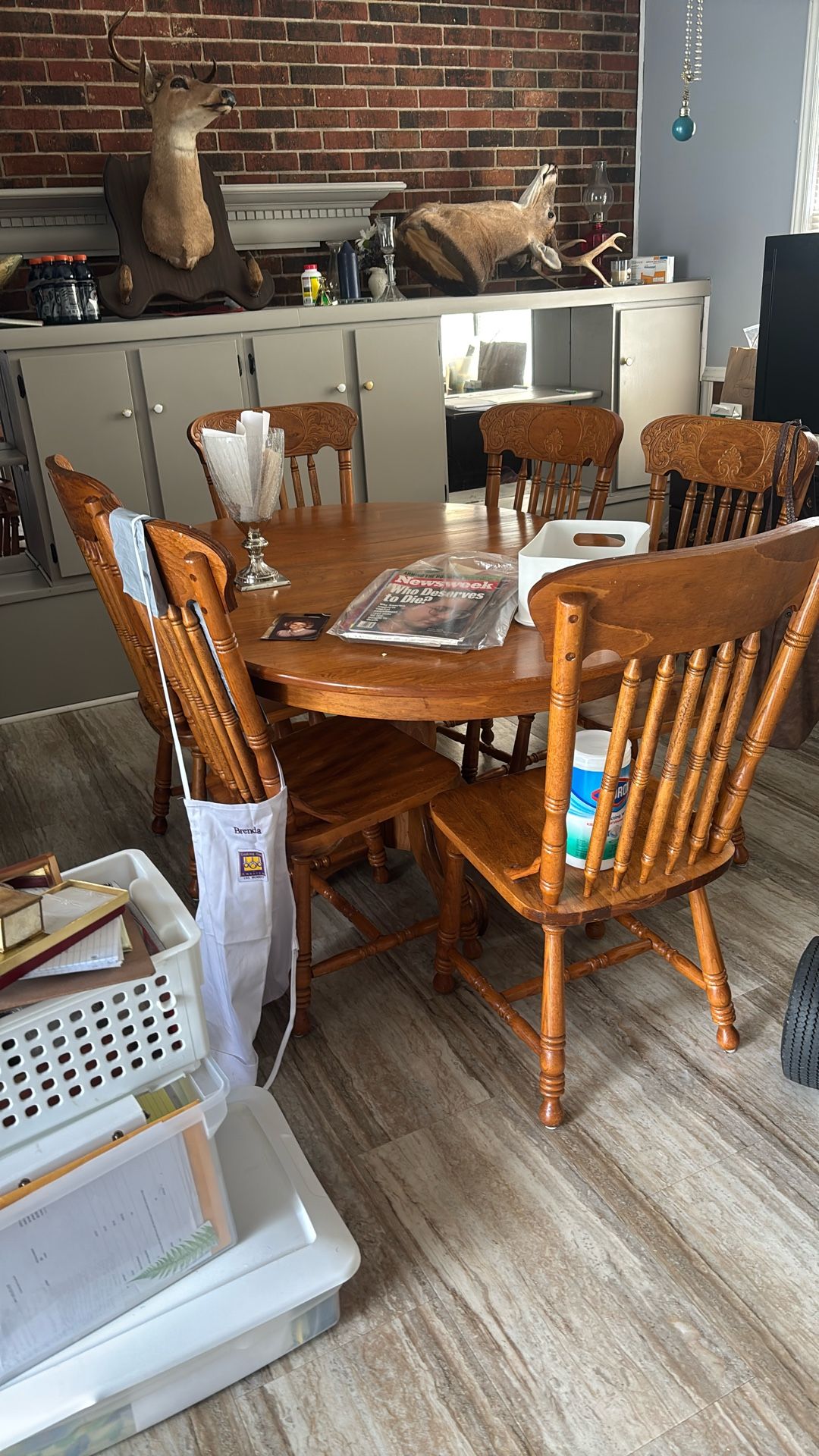 Table With 6 Chairs