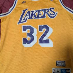 Magic Johnson Hardwood Classic Adidas Jersey