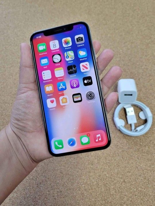 iPhone X, Factory Unlocked, Excellent Condition. Like New