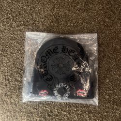 Chrome Hearts Black Beanie One size fits all