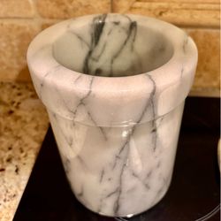 Beautiful marble utensil holder
