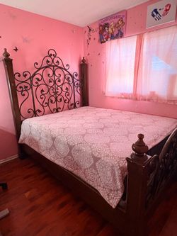 Queen bed frame