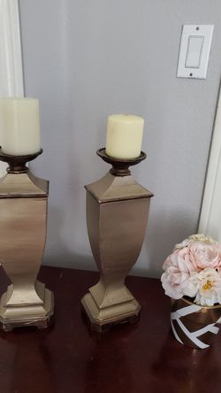 Only candle holders