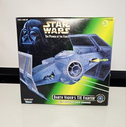 Star Wars Darth Vader TIE Advanced Lot – POTF + 2 Saga Collection