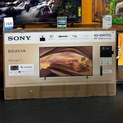 65x77CL 65” Sony Smart 4k LED Uhd Tv 