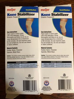 2 Knee Stabilizers - New In Boxes Thumbnail
