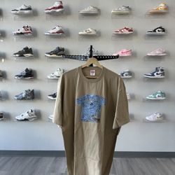 Brand New Supreme 30th Anniversary First Tee Khaki Size XL