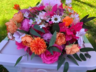 Flower table wedding arrangements