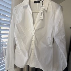 White Long Sleeve Top 