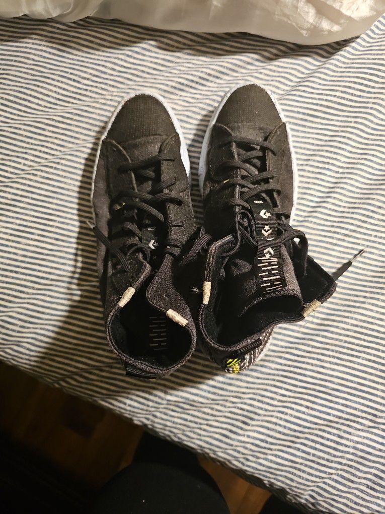 Gray Converse All Stars
