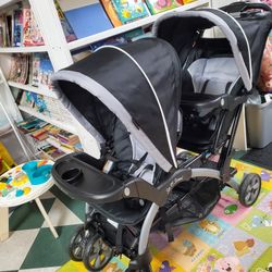 New Sit N Stand Double Stroller 