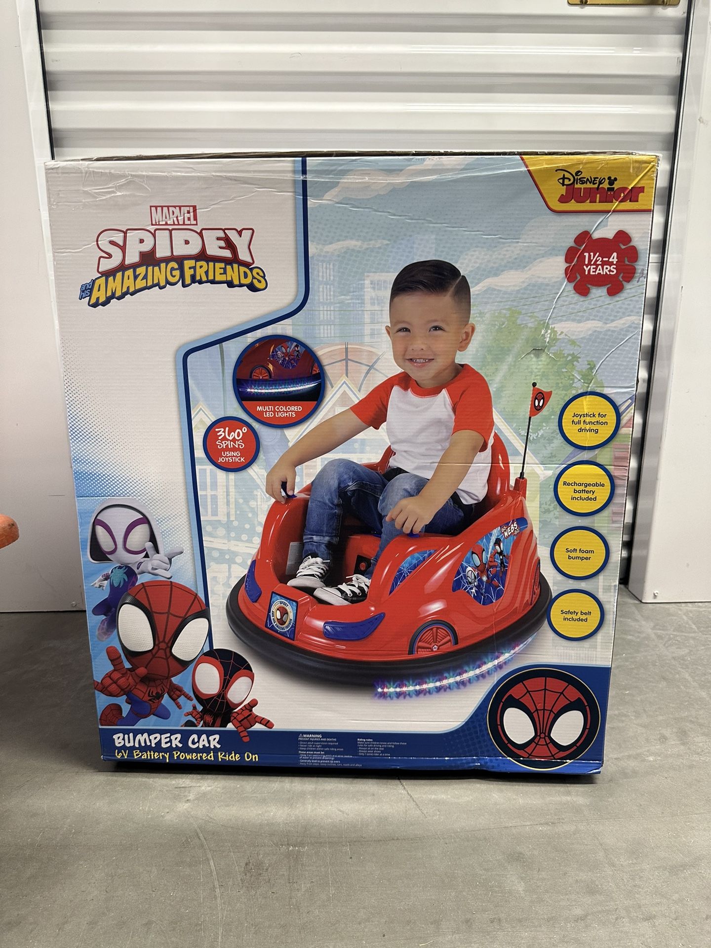 Spiderman Bumper Car