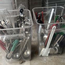 Commercial Kitchen Utensils - Ladles, Whisks, Tongs 