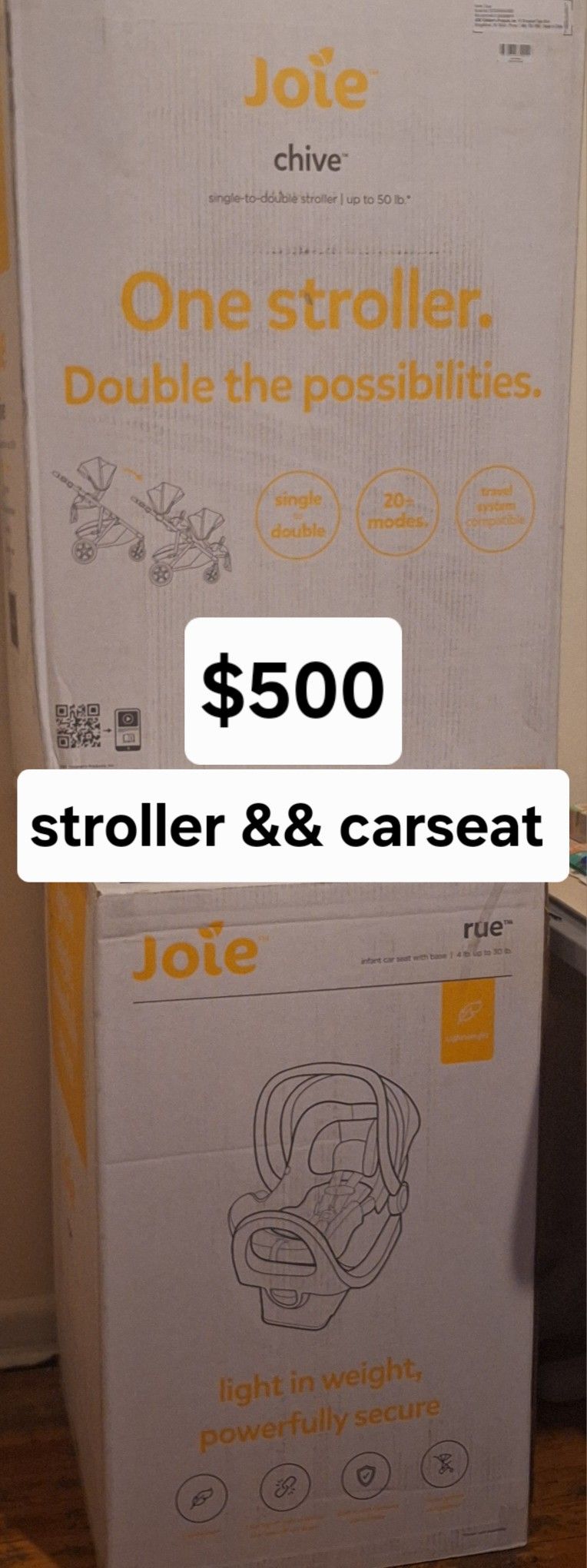 Stroller And Car Seat 