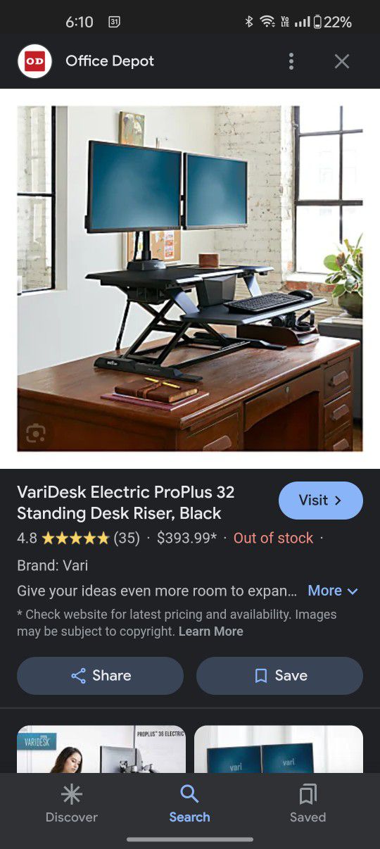 Stand-up Desk VariDesk Pro Plus New In box