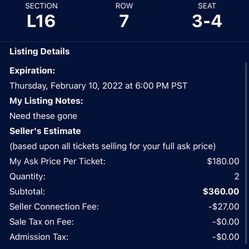 Tyler The Creator Tickets