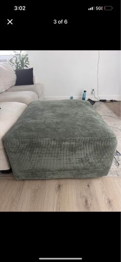 Green Ottoman