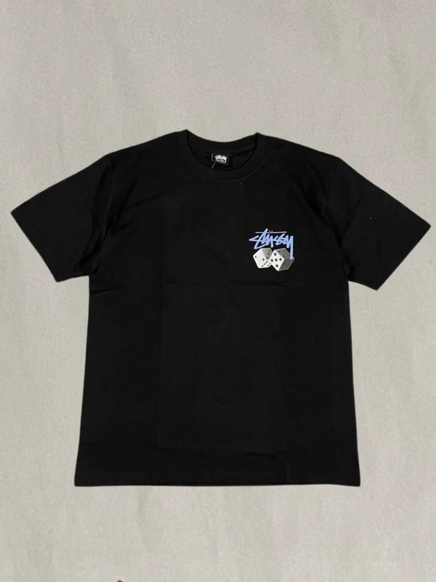 Men’s Large Black Stussy Dice Tee