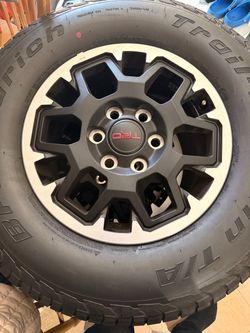 2026 Toyota Tacoma wheels and tires