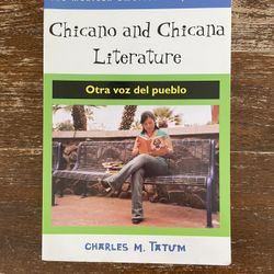 Charles M. Tatum Otra Voz Del Pueblo Chicano &Chicana Literature 