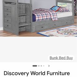 Kids Bedroom Set Bunk Bed Dresser And Desk