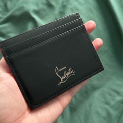 Authentic Christian Louboutin Card Holder Wallet 