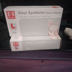 Vinylsythetic Gloves Large