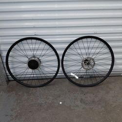 27" Hybrid Disc Brake Rimset for sale