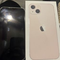 Pink IPhone 13 128g Unlocked