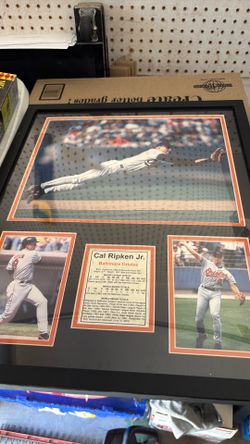 Cal Ripken Junior, baseball photos and frame
