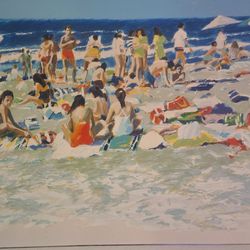 Aldo luongo / california  1984 serigraph