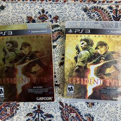 Resident Evil 5 Gold PS3 Game re5