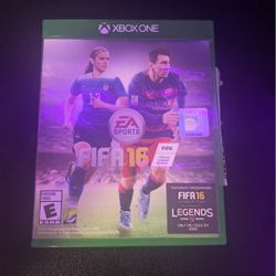 Xbox Fifa 16 and 18 