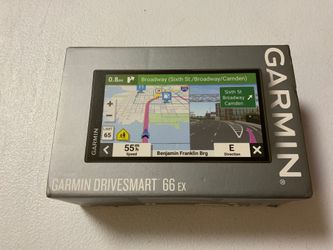 Garmin drivesmart 66 navigation system new!