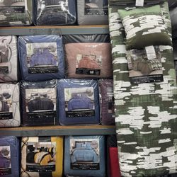 9pc Comforter Sets W/ Sheets