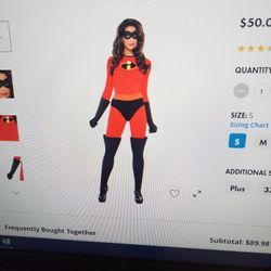Mrs. Incredible Plus Size Costume