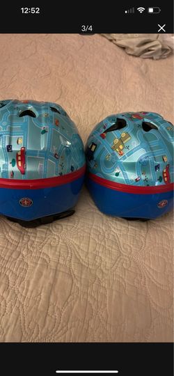 SCHWINN BOYS  BIKE HELMETS  2 OF THEM