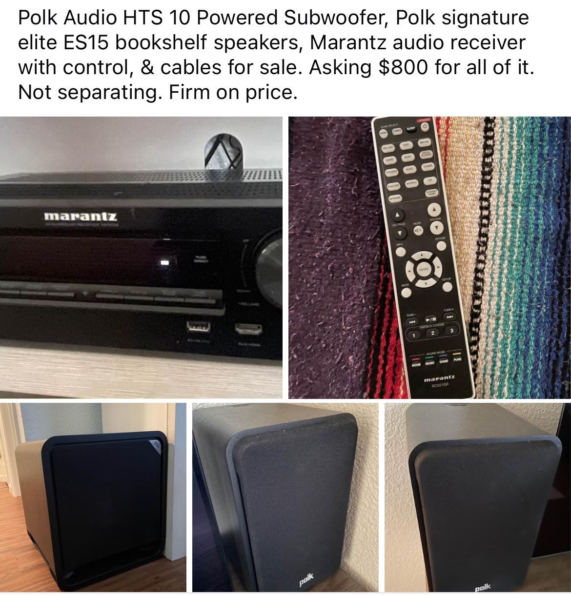 Home Theatre Sound System For Sale!!