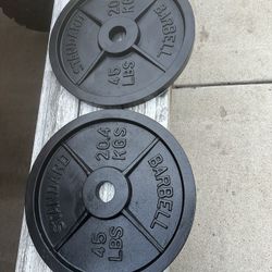 Olympic Weight Plates (45’s) 