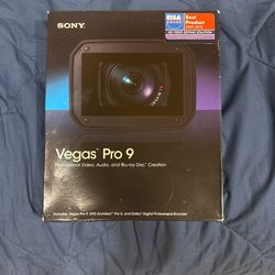 Vegas Pro Disc (#1 Edititing Software)