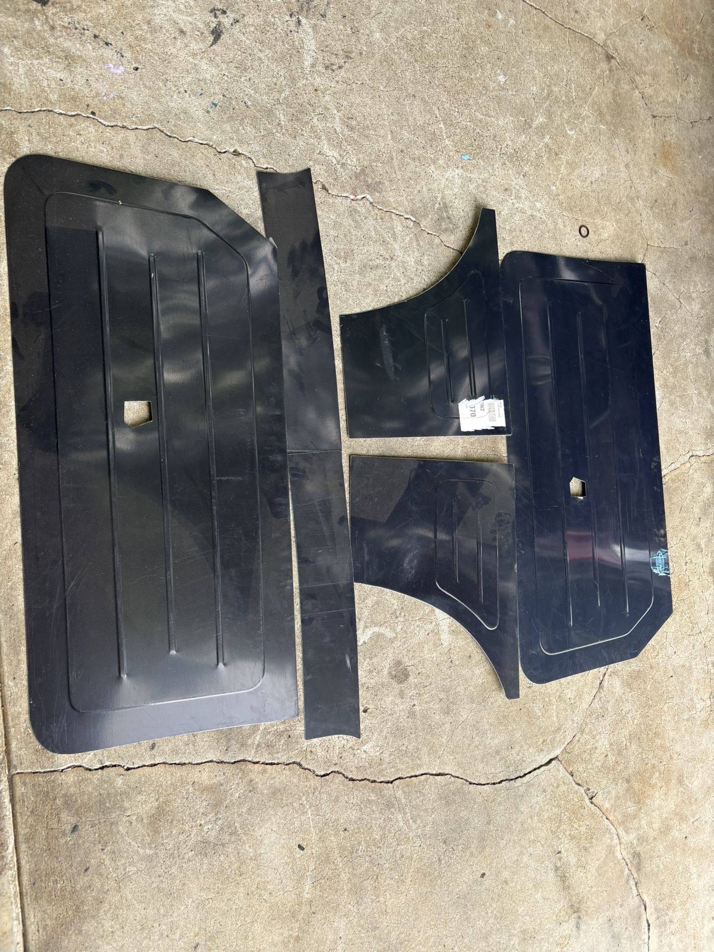 G Body Metal Door Panels Door Cards 