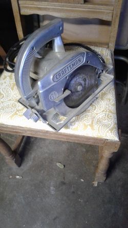Old 60's Craftsman 6 1/2" Circular Saw